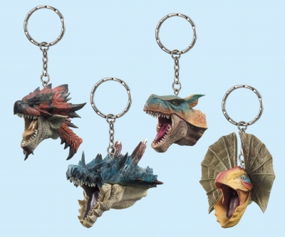 画像ギャラリー No.001のサムネイル画像 / 「モンスターハンター」組立式フィギュア＆ヘッドキーホルダー登場