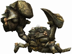 画像ギャラリー No.030のサムネイル画像 / 「MHF」の2012年にかける意気込みを表すため，獣竜種“アビオルグ”と甲殻種“タイクンザムザ”を実装した，「フォワード.3」直前インタビューを掲載