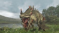 画像ギャラリー No.044のサムネイル画像 / 「MHF」の2012年にかける意気込みを表すため，獣竜種“アビオルグ”と甲殻種“タイクンザムザ”を実装した，「フォワード.3」直前インタビューを掲載