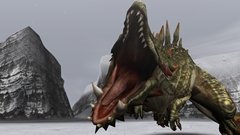 画像ギャラリー No.046のサムネイル画像 / 「MHF」の2012年にかける意気込みを表すため，獣竜種“アビオルグ”と甲殻種“タイクンザムザ”を実装した，「フォワード.3」直前インタビューを掲載