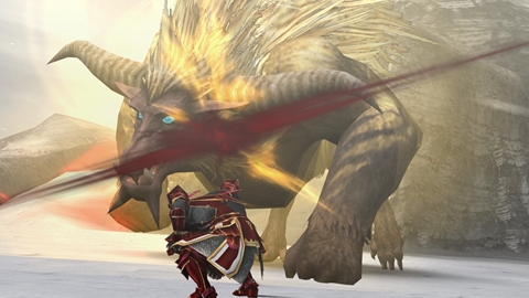 画像ギャラリー No.052のサムネイル画像 / 「MHF」の2012年にかける意気込みを表すため，獣竜種“アビオルグ”と甲殻種“タイクンザムザ”を実装した，「フォワード.3」直前インタビューを掲載