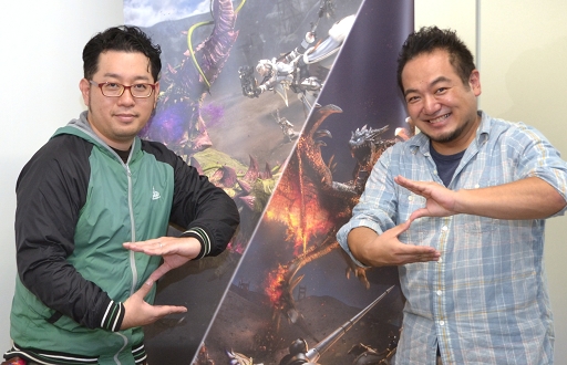 画像ギャラリー No.002のサムネイル画像 / 「モンスターハンター フロンティアZ」開幕＆PS4版サービス開始を記念して，宮下輝樹氏と今村謙介氏に10年目の意気込みを聞いてきた