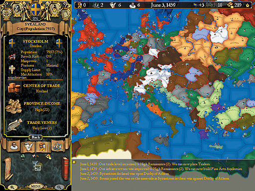 画像ギャラリー No.003のサムネイル画像 / GOG.comで「Europa Universalis II」の無料配信が開始。Paradoxが展開するタイトルのセールも