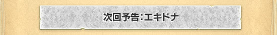 次回予告：エキドナ