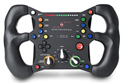 画像ギャラリー No.003のサムネイル画像 / SteelSeries,台座もペダルもないPC用ステアリングコントローラを発売。オンラインレースゲーム「Simraceway」とコラボ