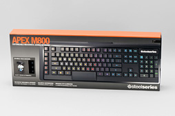 画像ギャラリー No.042のサムネイル画像 / SteelSeries製キーボード「Apex M800」レビュー。独自のメカニカルキースイッチ「QS1」は，ゲームプレイに何をもたらすか