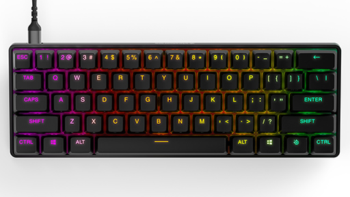 画像ギャラリー No.004のサムネイル画像 / SteelSeries，60％サイズの10キーレスキーボード「Apex Pro Mini」を発売。新型スイッチでさらなる高速入力と低遅延を実現
