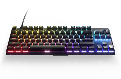 画像ギャラリー No.001のサムネイル画像 / SteelSeries，光学式キースイッチ採用の小型キーボード「Apex 9」シリーズを発表。国内発売も予定