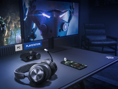 画像ギャラリー No.001のサムネイル画像 / PS5/4向けのSteelSeries製ハイエンドヘッドセット「Arctis Nova Pro Wireless P」がAmazon限定で3月10日発売