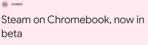 画像ギャラリー No.001のサムネイル画像 / 「Steam on Chromebook」ベータ版をリリース。ChromeOS 108 Beta チャンネルで利用可能になり，パフォーマンスや互換性も向上