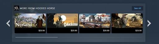 画像ギャラリー No.002のサムネイル画像 / 「Steam」の関連ゲーム表示機能がアップデート。デベロッパがおすすめしたいゲームやDLCを発掘しやすくなるかも