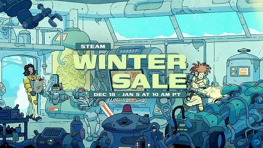 画像ギャラリー No.001のサムネイル画像 / 「Steam ウィンターセール2025」は日本時間の12月19日3：00に開始。参加タイトルを紹介するトレイラーが公開に