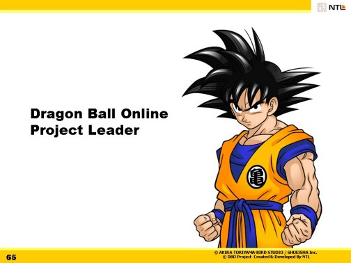 画像ギャラリー No.003のサムネイル画像 / [G★2009]「ドラゴンボールオンライン」の実現に必要だった二つのフュージョンとは？　ICON2009で行われたNTL高宮氏の講演を紹介