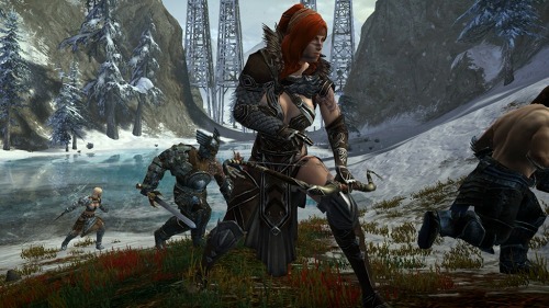 画像ギャラリー No.003のサムネイル画像 / 「Guild Wars 2」，苛酷な環境の下たくましく生きるNorn種族の狩場「The Shiverpeaks」の紹介ムービーを4GamerにUp