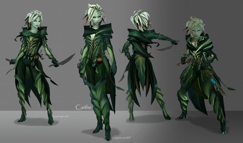 画像ギャラリー No.003のサムネイル画像 / 新作MMORPG「Guild Wars 2」，種族「Sylvari」の概要公開。「Pale Tree」という木から生まれる“植物種族”