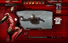 画像ギャラリー No.001のサムネイル画像 / アメコミヒーローが活躍するアクション「Iron Man」，公式サイトオープン