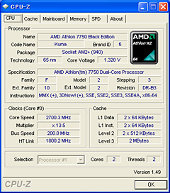 画像ギャラリー No.003のサムネイル画像 / 「Athlon X2 7750 Black Edition」レビュー掲載。“Kumaさん”の存在価値はどこにある？