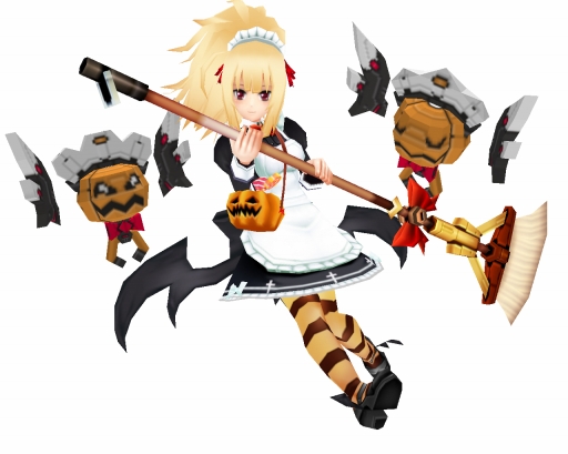 画像ギャラリー No.004のサムネイル画像 / 「コズミックブレイク」，新キャラ「ヴェルーカ」と メイド姿の「ペポ・プッチ」が登場