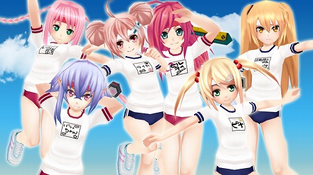 画像ギャラリー No.007のサムネイル画像 / 「コズミックブレイク」，“秋のエンジェル学園大運動会！”が開催