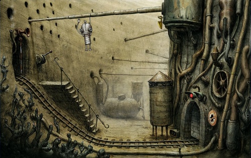 画像ギャラリー No.004のサムネイル画像 / インディーズゲームの小部屋：Room＃110「Machinarium」