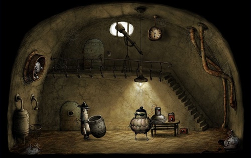 画像ギャラリー No.008のサムネイル画像 / インディーズゲームの小部屋：Room＃110「Machinarium」