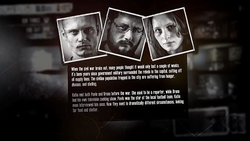 画像ギャラリー No.002のサムネイル画像 / インディーズゲームの小部屋：Room＃357「This War of Mine」
