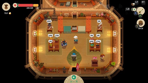 画像ギャラリー No.012のサムネイル画像 / インディーズゲームの小部屋：Room＃539「Moonlighter」