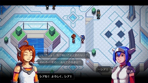 画像ギャラリー No.001のサムネイル画像 / インディーズゲームの小部屋：Room＃551「CrossCode」