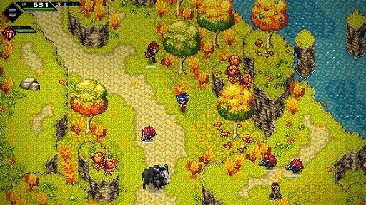 画像ギャラリー No.005のサムネイル画像 / インディーズゲームの小部屋：Room＃551「CrossCode」