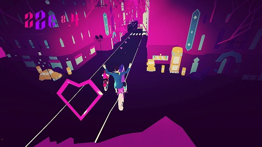 画像ギャラリー No.014のサムネイル画像 / インディーズゲームの小部屋：Room＃614「Sayonara Wild Hearts」