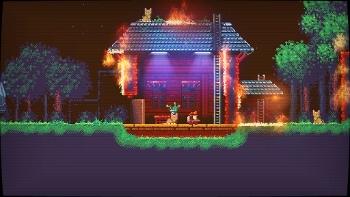 画像ギャラリー No.006のサムネイル画像 / インディーズゲームの小部屋：Room＃706「Nuclear Blaze」