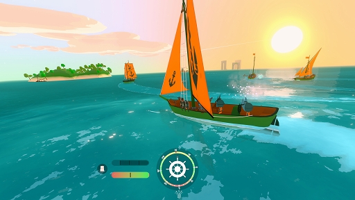 画像ギャラリー No.001のサムネイル画像 / インディーズゲームの小部屋：Room＃766「Sail Forth」