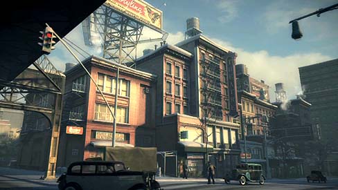 画像ギャラリー No.002のサムネイル画像 / オープンワールドなクライムアクション，「Mafia II」の最新ムービーを掲載。開発者が語る「エンパイア・ベイの作り方」