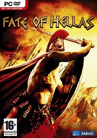 画像ギャラリー No.001のサムネイル画像 / 歴史RTS「Fate of Hellas」,スパルタの戦士が描かれたパッケージ画像