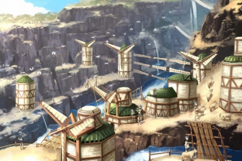 画像ギャラリー No.004のサムネイル画像 / 「Ys SEVEN」，新パーティキャラのムスタファ/マイシェラと“五氏族の里”から「セグラムの里」「カイロスの里」を紹介