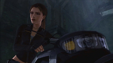 画像ギャラリー No.001のサムネイル画像 / ララがバイクで遺跡を駆け抜ける「Tomb Raider：Underworld」のムービー