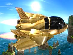 画像ギャラリー No.004のサムネイル画像 / 「G2-Guns Gunner」，金色の機体がまぶしい「トムキャット-G」を実装