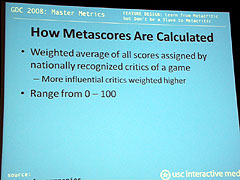 画像ギャラリー No.004のサムネイル画像 / ［GDC2008＃18］計測の手法を取り入れた科学的ゲームデザインのアプローチ