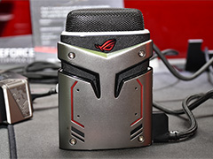 ［COMPUTEX］ノイズキャンセリング機能搭載のゲーム実況向けマイク「ROG STRIX MAGNUS」がASUSから登場