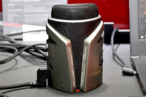 画像ギャラリー No.005のサムネイル画像 / ［COMPUTEX］ノイズキャンセリング機能搭載のゲーム実況向けマイク「ROG STRIX MAGNUS」がASUSから登場