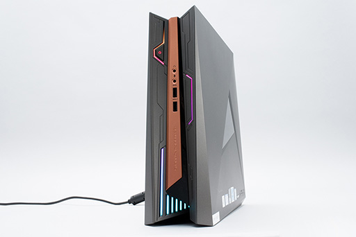 画像ギャラリー No.004のサムネイル画像 / 初代PS3より小さなASUSのゲームPC「ROG GR8 II」をテスト。GTX 1060 3GB＋i7-7700搭載でMMORPGも実用的に遊べる