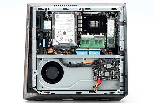 画像ギャラリー No.016のサムネイル画像 / 初代PS3より小さなASUSのゲームPC「ROG GR8 II」をテスト。GTX 1060 3GB＋i7-7700搭載でMMORPGも実用的に遊べる