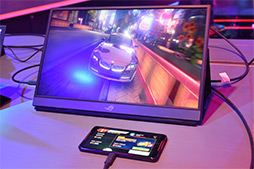 画像ギャラリー No.011のサムネイル画像 / 新型モバイルディスプレイからプロユースの「Mini LED×量子ドット」製品まで，COMPUTEXで見た変わり種液晶ディスプレイ総ざらえ