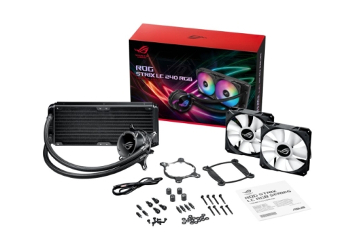 画像ギャラリー No.004のサムネイル画像 / ASUS，「Aura Sync」対応で光る簡易液冷CPUクーラー5製品を国内発売