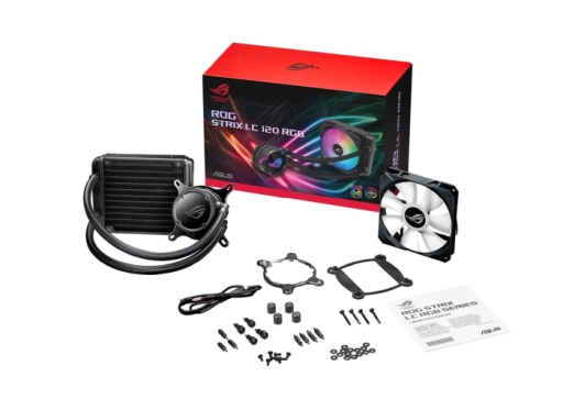 画像ギャラリー No.005のサムネイル画像 / ASUS，「Aura Sync」対応で光る簡易液冷CPUクーラー5製品を国内発売