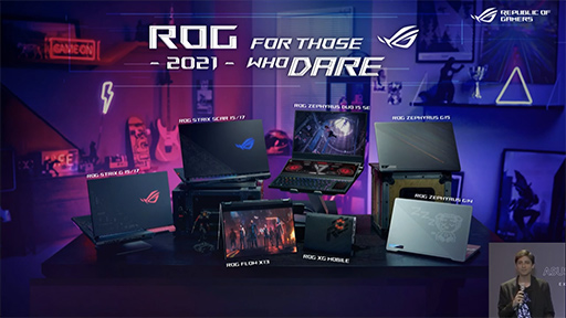 画像ギャラリー No.002のサムネイル画像 / ASUS，独自外付けGPUボックスとつながるゲーマー向け2-in-1「ROG Flow X13」など，多数のゲーマー向けノートPCや周辺機器を発表
