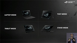 画像ギャラリー No.008のサムネイル画像 / ASUS，独自外付けGPUボックスとつながるゲーマー向け2-in-1「ROG Flow X13」など，多数のゲーマー向けノートPCや周辺機器を発表