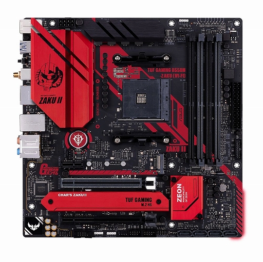画像ギャラリー No.005のサムネイル画像 / ASUS，ガンダムコラボのマザーボードや液冷クーラーを2月26日発売