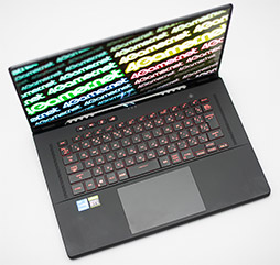 画像ギャラリー No.002のサムネイル画像 / ASUS「ROG Zephyrus M16」テストレポート。アスペクト比16：10のディスプレイはゲームで強みを発揮できるのか