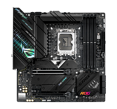 画像ギャラリー No.002のサムネイル画像 / ASUS，Z690搭載のゲーマー向けmicroATXマザーと，静音を重視した小型ディスプレイ付き電源ユニットを発売